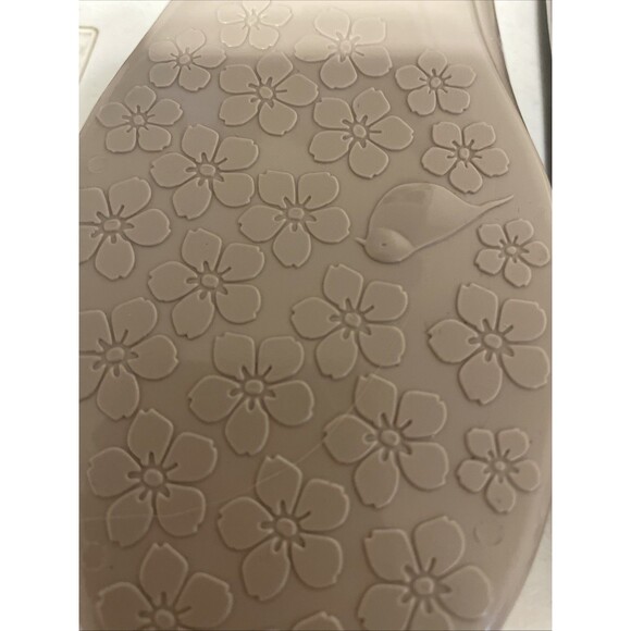 OkaB Casual Slip on Jelly Ballet Flat Womens Size 10 Chai Vegan VNC - Picture 11 of 11